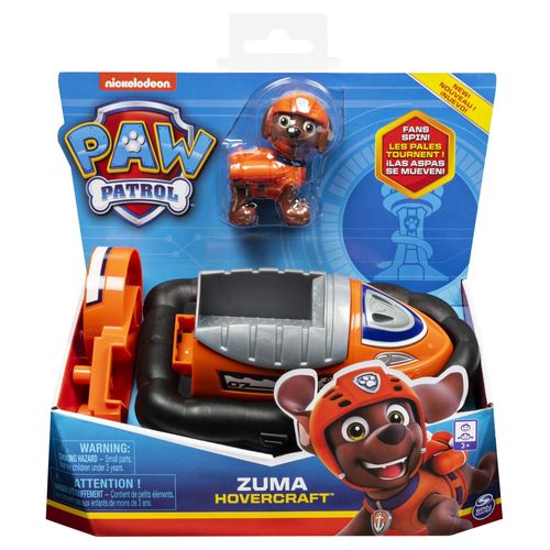 La Pat' Patrouille Vehicule + Figurine Zuma Paw Patrol (Solid)