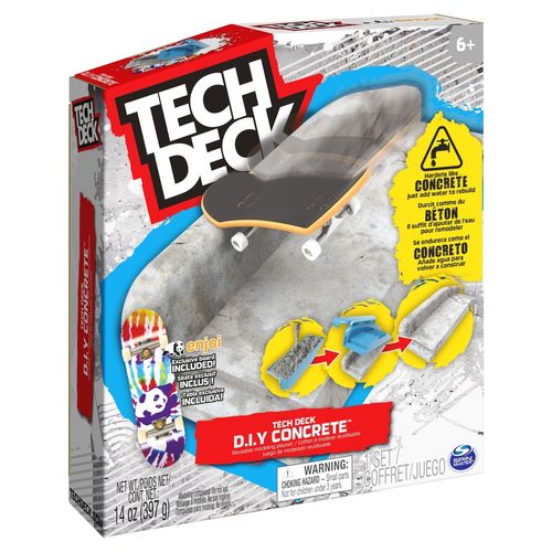 Tech Deck Coffret Beton / D.I.Y. Concrete Tech Deck