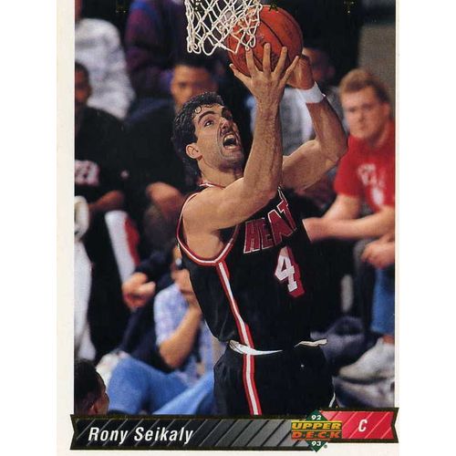 Upper Deck Nba 92/93 N° 201 Rony Seikaly