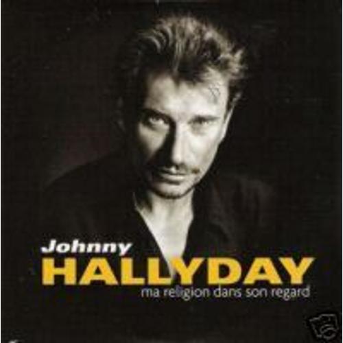 JOHNNY HALLYDAY CD PROMO MA RELIGION 