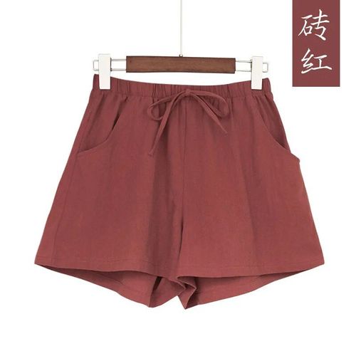 Pantalon Sarouel Vintage En Coton Et Lin Pour Femme",Sarouel ¿¿ Taille ¿¿Lastique,Ample Et ¿¿ Carreaux,"Printemps ¿¿T¿¿ 2022