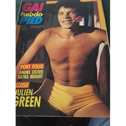 Gai Pied Hebdo 119 Julien Green Port Folio André Ostier 