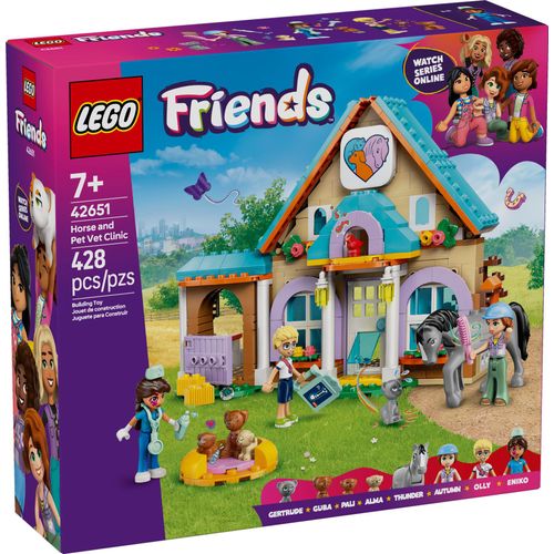 LEGO Friends - La clinique vétérinaire pour chevaux et animaux de compagnie - 42651