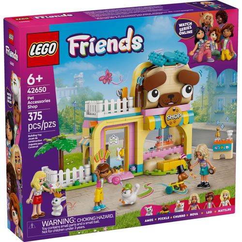 LEGO Friends - Boutique d'accessoires pour animaux de compagnie - 42650