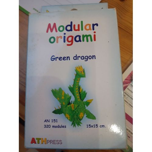 Origami Modulaire Green Dragon