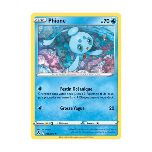 Carte Pokemon Phione 045/195
