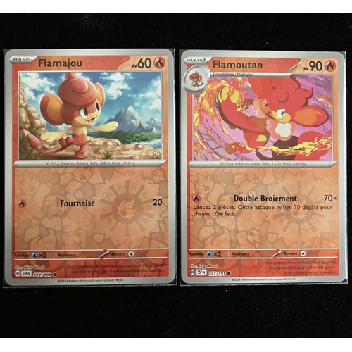 Reverse Flamajou (22) Et Flamoutan (23/191) - Etincelles Déferlantes