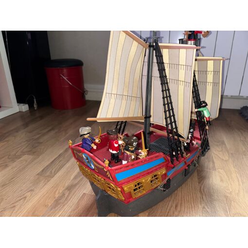 Pièce Playmobil Pirates - Fenêtre Dorée Côté Gauche Cabine Bateau 3940, Occasion