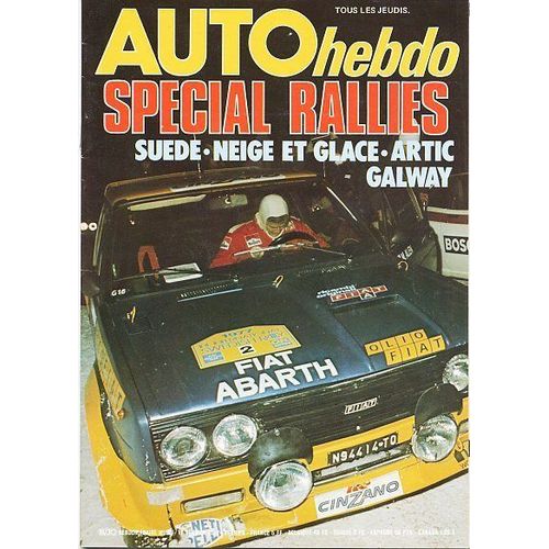 Auto-Hebdo N° 50 : Special Rallies
