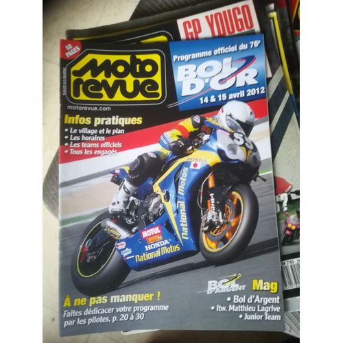 Programme Bol D'or 2012
