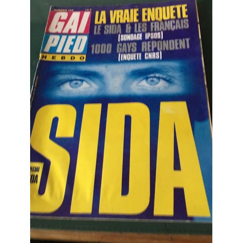 Gai Pied Hebdo 193 Spécial Sida 