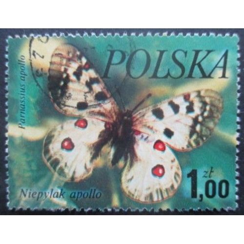 Pologne N°2345 Papillon Oblitéré
