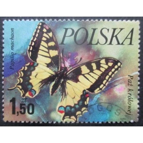 Pologne N°2347 Papillon Oblitéré