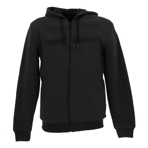 Vestes Sweats Zippés Capuche Teddy Smith Giclass Nail Hz Noir