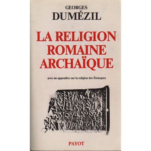 La Religion Romaine Archaique