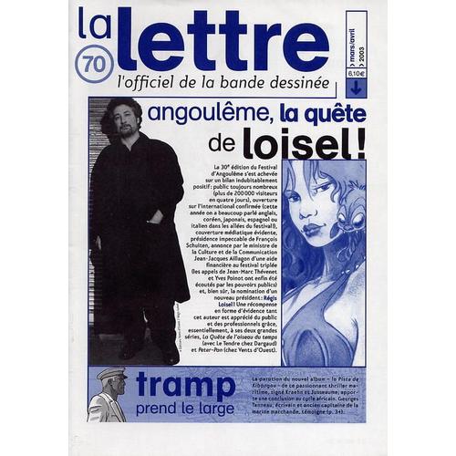 La Lettre N° 70, L'officiel De La Bande Dessinée