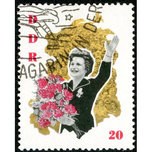 Timbre Oblitéré Ddr 20