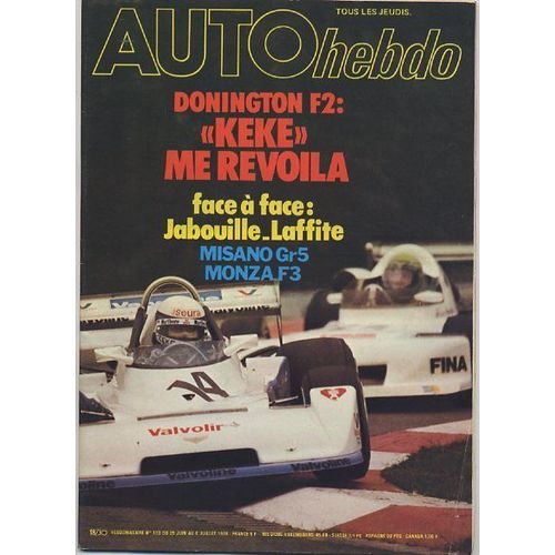 Auto-Hebdo N° 120 : Donington F2
