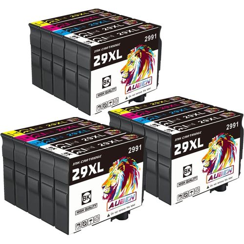 TRAHOO-29XL Cartouche d'encre Compatible Remplacement pour Epson 29 XL pour Epson XP-255 XP-247 XP-355 XP-235 XP-245 XP-442 XP-445 XP-455 XP-452 XP-435 XP-345 XP-352 XP-342 XP-332 XP-432 XP-257 XP-33