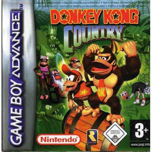 Donkey Kong Country - Ensemble Complet - Game Boy Advance - Cartouche De Jeu