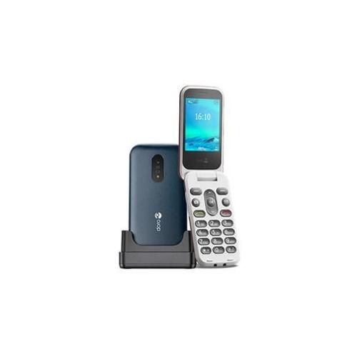 Téléphone Portable Doro A Clapet 4g Seniors 2820 Bleu