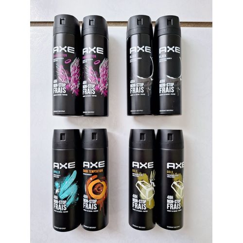 Lot De 8 Déodorants Axe 200ml 