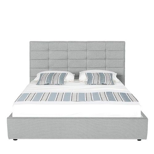 Tête De Lit Capitonnée Grise 150 Cm - Confort