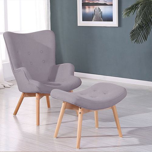 Fauteuil Scandinave Gris - Stockholm