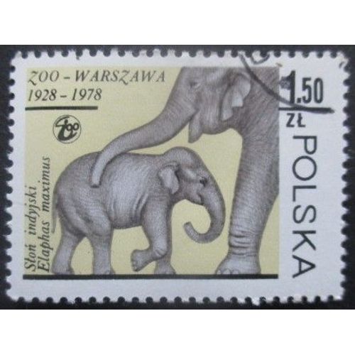 Pologne N°2416 Eléphant Oblitéré