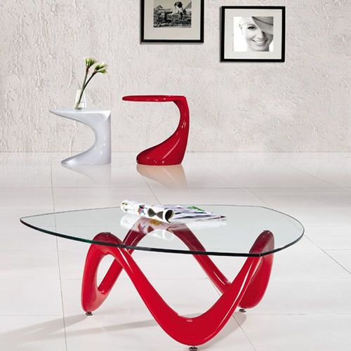 Table Basse De Salon Rouge - Niagara
