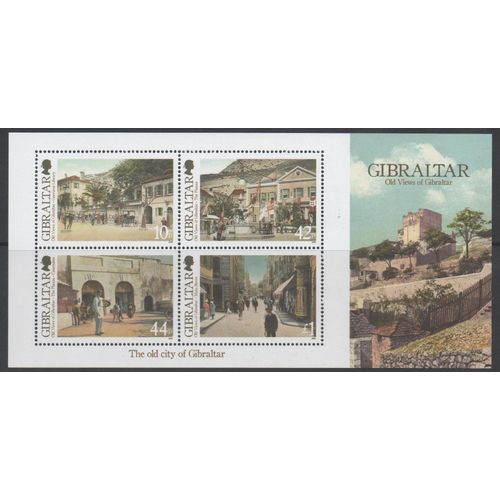 Gibraltar Timbre Le Gibraltar D' Autrefois 2009