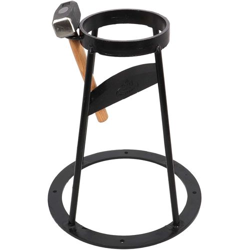 Set fendeuse à bois support et maillet 38 x 46 cm