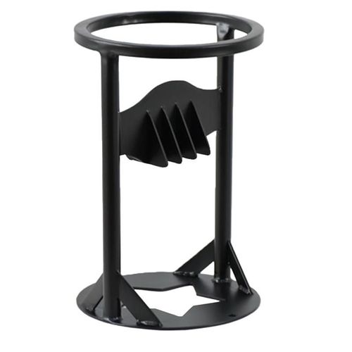 Fendeur à bûches en métal noir