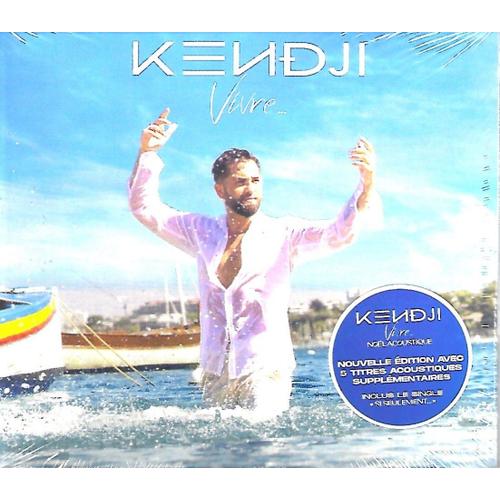 Nouvelle Edition - Cd Digipack 17 Titres - « Kendji Girac - Vivre / Edition De Noel Acoustique » - Cd 17 Titres Dont Le Succes "Vivre" + 5 Titres Acoustiques En Piano/Guitare Voix