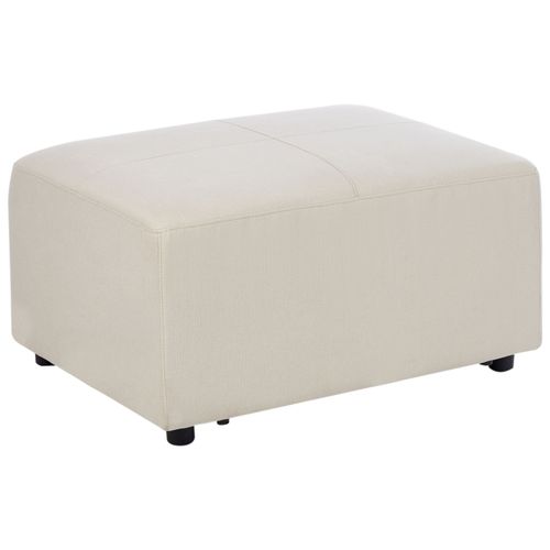 Ottoman Kohlo Beige Clair Tissu