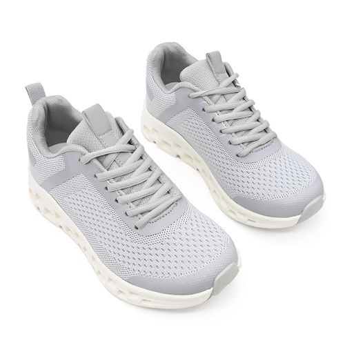 Baskets Femme En Textile Ps033 Griseu