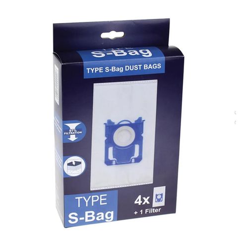Boite de 4 sacs TYPE S-BAG Aspirateur (9001684589 AEG ELECTROLUX ESSENTIEL B TORNADO VOLTA)