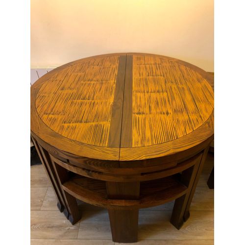A Vendre Table Ronde En Bois Massif