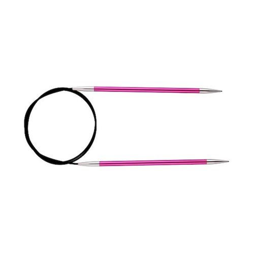 Aiguilles À Tricoter Circulaire Fixes Zing Cable 80 Cm Du N° 2 À 12 - Knitpro