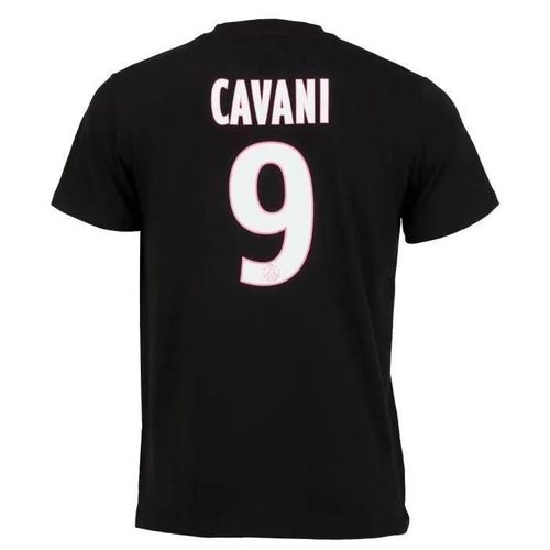 14 Ans - T-Shirt - Psg - Edinson Cavani - Collection Officielle - Taille Enfant - Noir