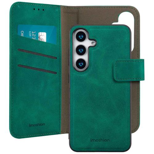 Imoshion Etui De Téléphone De Luxe 2-En-1 Amovible Samsung Galaxy S25 Vert Foncé