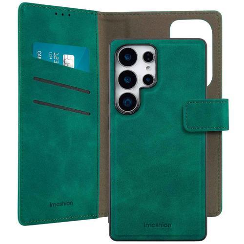 Imoshion Etui De Téléphone De Luxe 2-En-1 Amovible Samsung Galaxy S25 Ultra Vert Foncé