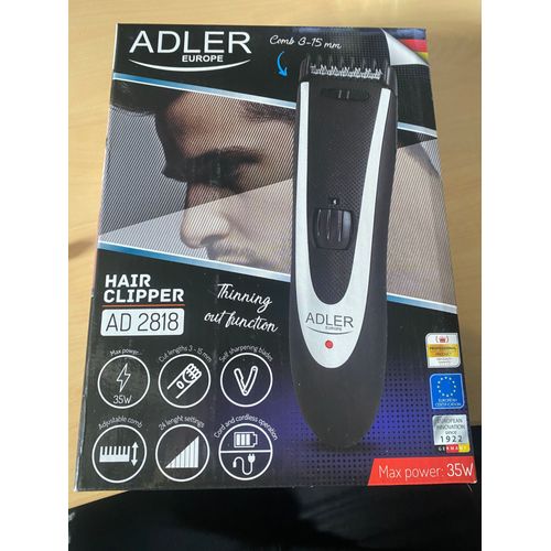 Adler Noir Et Blanc Tondeuse A Cheveux, Multicolore, Taille Unique