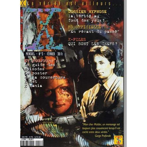 X Files Mag Officiel N° 3 Dossier Hypnose