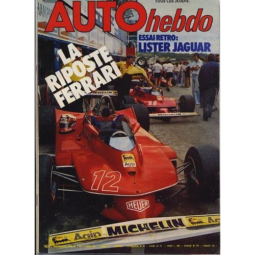 Auto-Hebdo N° 154 : La Riposte Ferrari