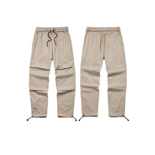 Pantalon De Surv¿¿Tement En Tissu Tiss¿¿ Nylon Pour Hommes",D¿¿Contract¿¿,Jambes Avec Corde ¿¿Lastique R¿¿Glable,"Bas Amples