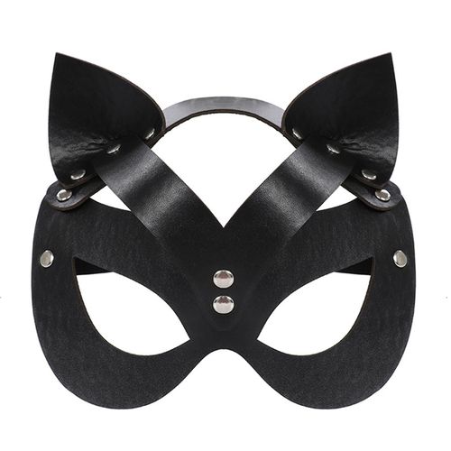 Masque De Chat Pour Femmes Masque De Tête De Chat Masque De Tête De Chat Adulte Sexy Demi-Masque Pour Cocktail De Boîte De Nuit Cosplay