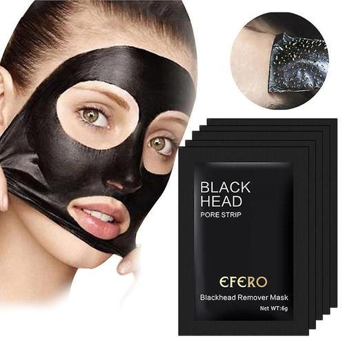 10 Pcs Bambou Charbon Blackhead Remover Peel Off Masque Nettoyage En Profondeur Masques Noirs