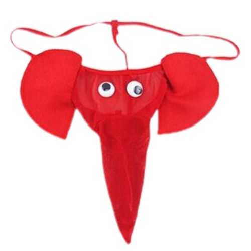 Bande Dessinée Homme Éléphant Lingerie G-String T-Back Respirant T-Back Tongs Pour Homme