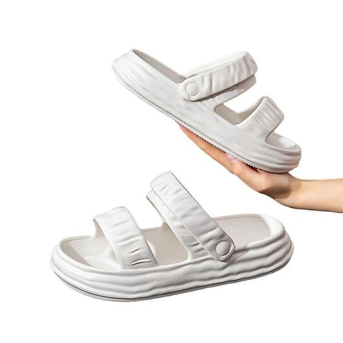 Pantoufles D'Extérieur À Semelle Épaisse Pour Femmes Santoufles D'Extérieur Respirantes Antidérapantes Pantoufles À Semelle Souple Lightwieght